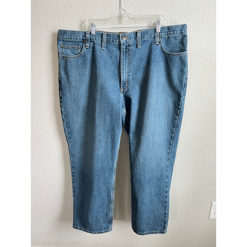 Carhartt Relaxed Fit Straight Leg Jeans Medium Wash Men's 46x30